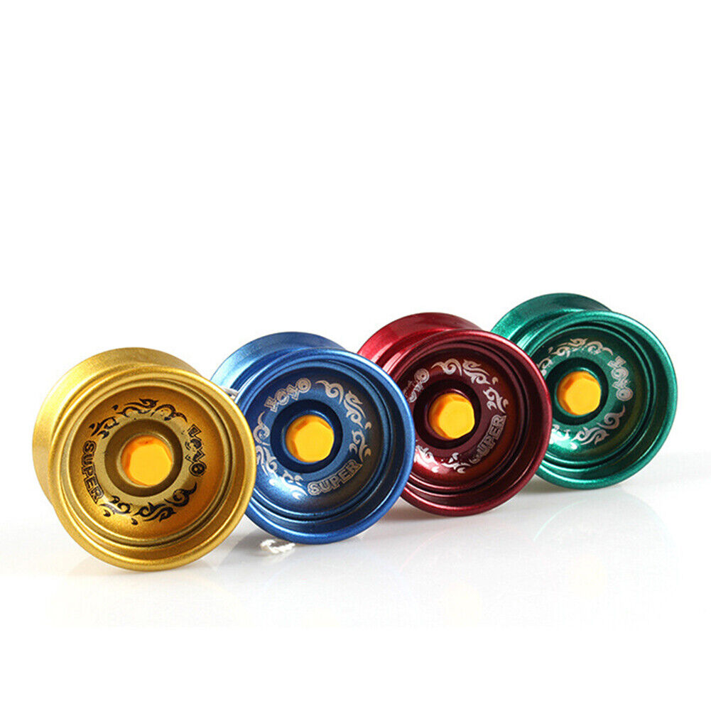 US 3-6 Pc Random Color Metal Drifter Yo-Yo Counterweight 8-ball Bearing Aluminum