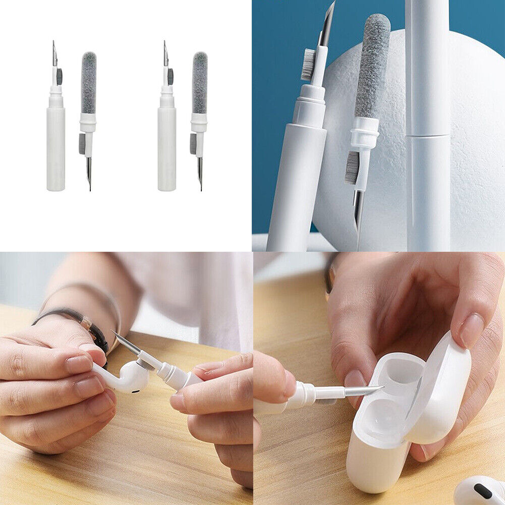 US 2-4 Pack 3-in-1 Cleaner for Airpods Pro 1 2 Cleaning Pen Brush Earphones Case