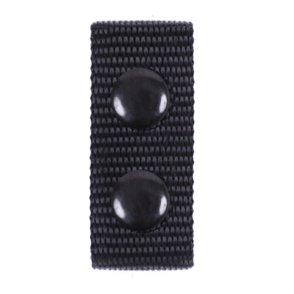 US 12-24 Pack Double Snap Belt Keeper Tactical Belt Security Police Belt Fixing