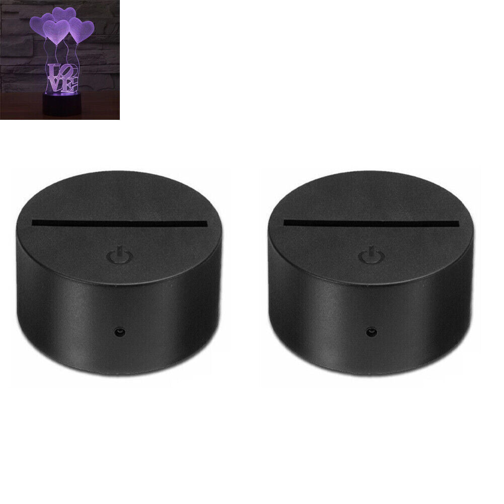 US 1-2 Pack LED Light Gift for Her Girlfriend Wife Woman Love Heart Birthday