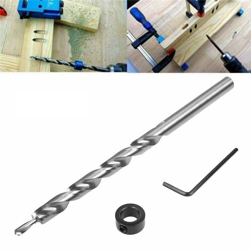 US Twist Step Drill Bit Set for Kreg Pocket Hole Drill Jig Guide 3/8inch(9.5mm)