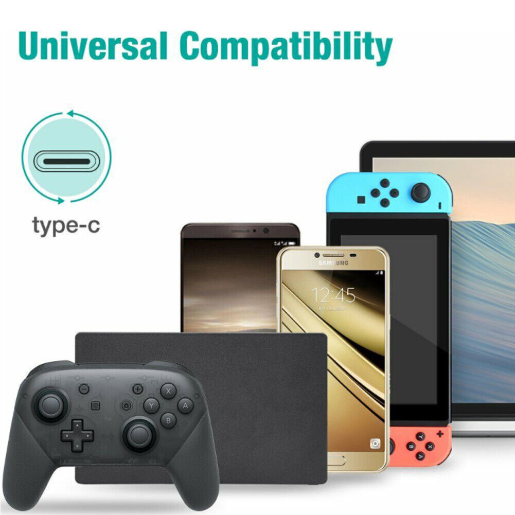 US 2-4 Pcs Charging Cable AC Adapter Power Supply For Nintendo Switch Wall Plug