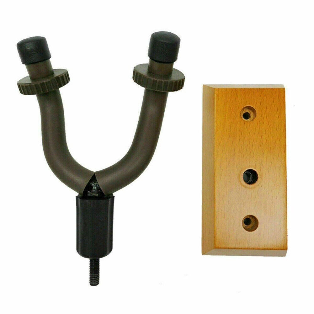 US 2-4 Pc Guitar Hanger Holder Stand Arm Rack Hook Wall Mount Instrument Display