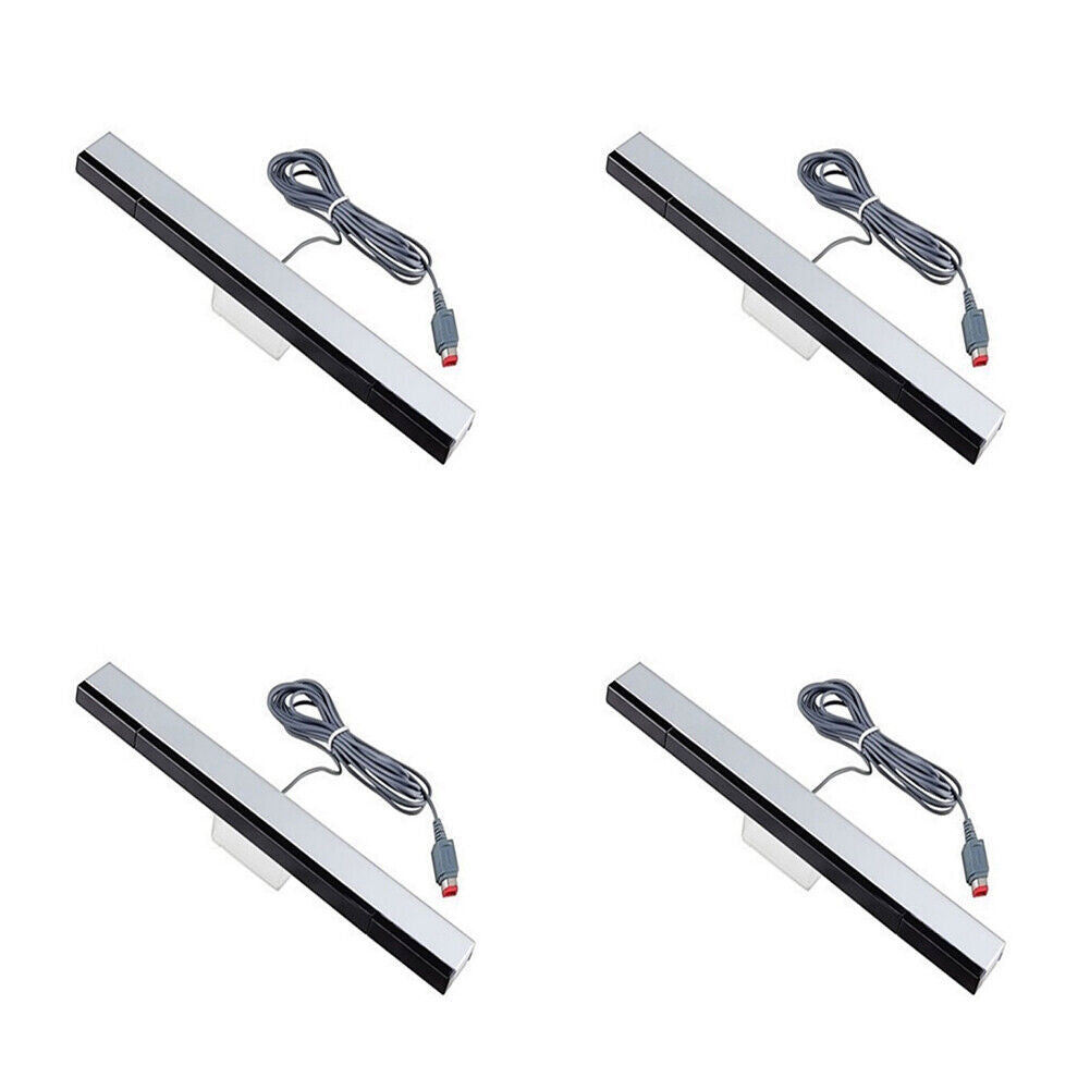 US 2-4 Pack 7.5FT Wired Infrared Sensor Bar for Nintendo Wii Wii U Remote