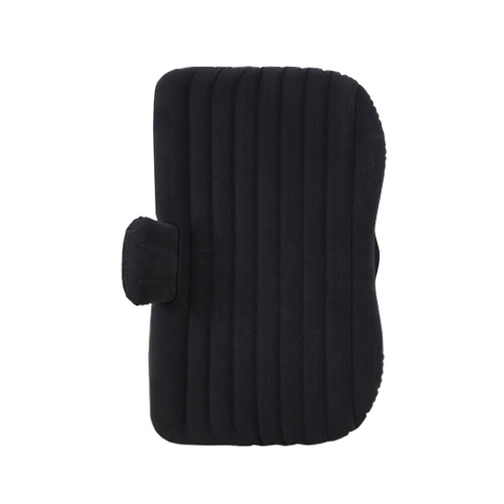US Inflatable Travel Car Mattress Air Bed Back Seat Sleep Rest Mat 2 Pillow Pump