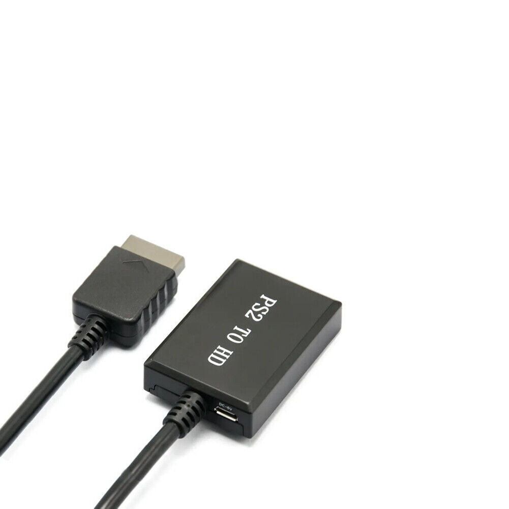 US 1-2 Pc PS2 To HDMI Adapter Supports Video HD Output PlayStation Display Modes