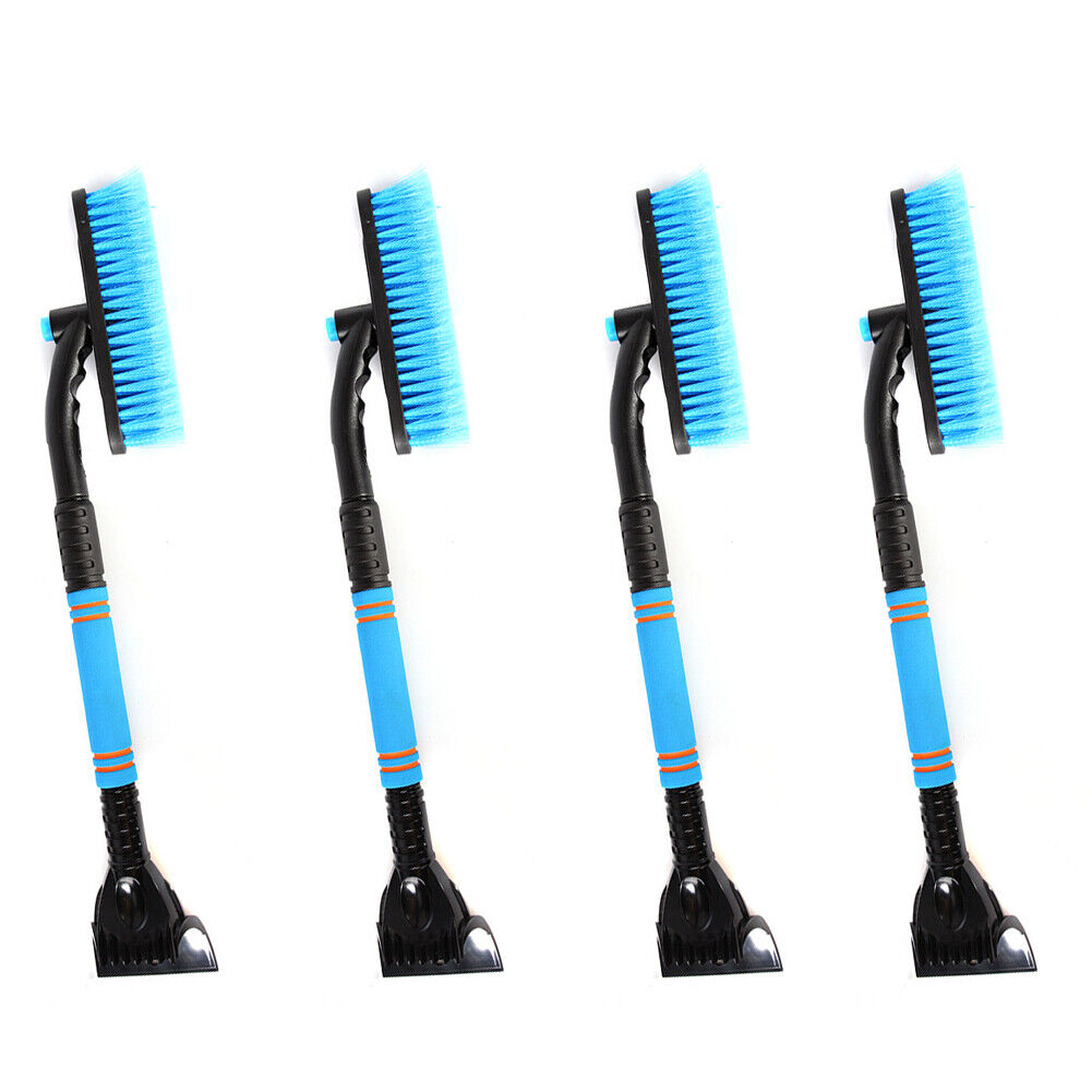 US 2 Pack Extendable Car Ice Scraper Snow Brush Windshield Window Cleaning Kit