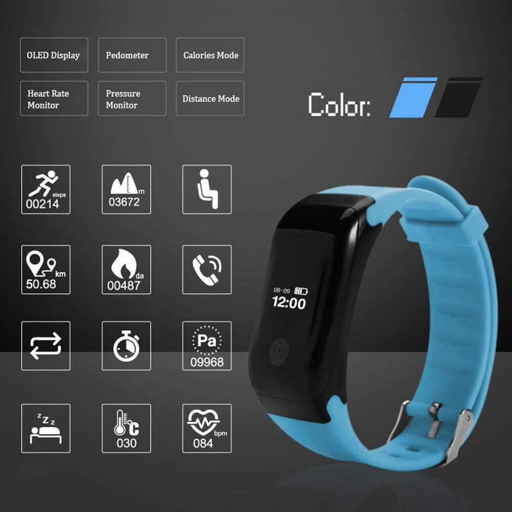 X7 Bluetooth Pedometer Sports Smart Band IP67 Waterproof Calorie iOS Android