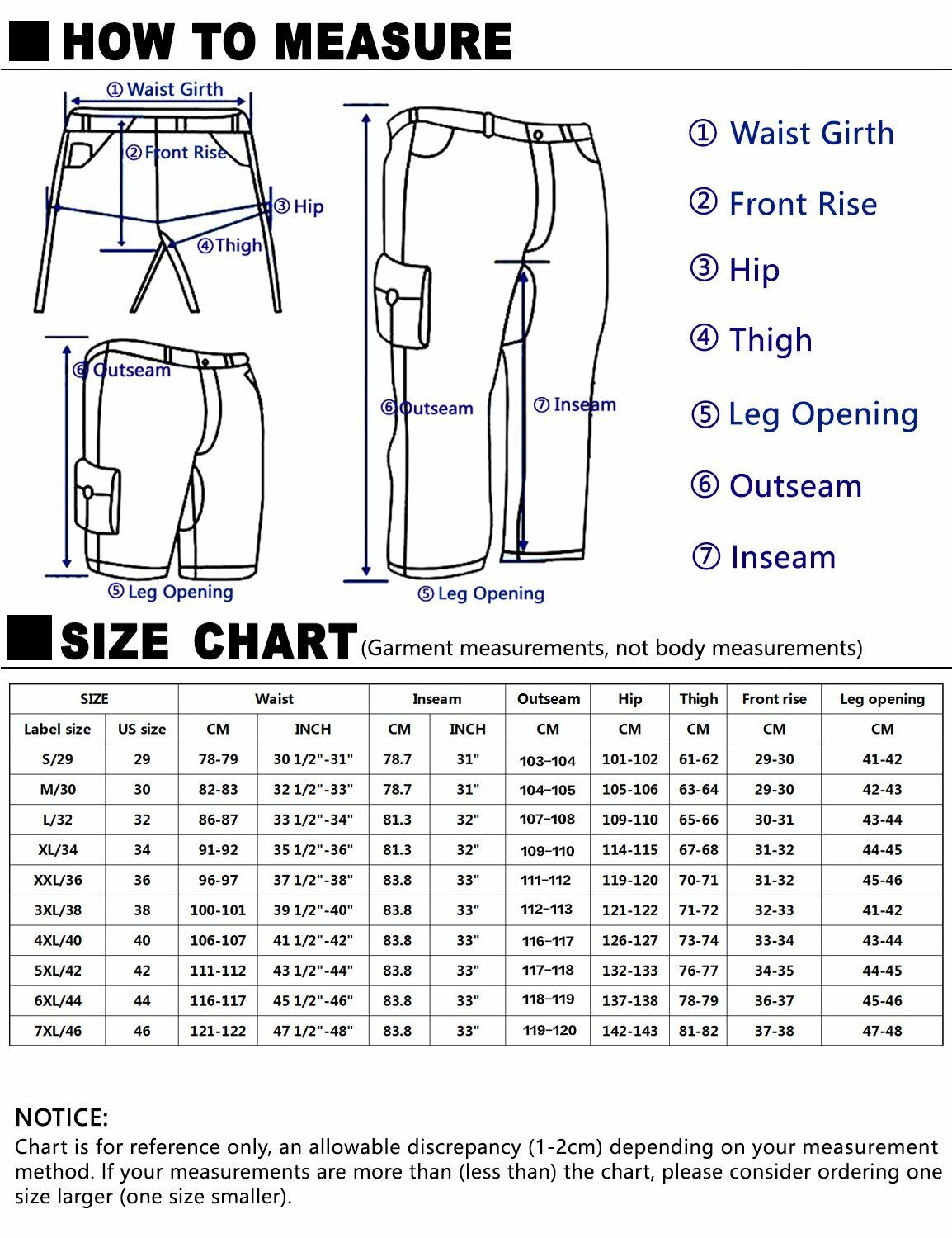 Men's Cargo Pants #3357