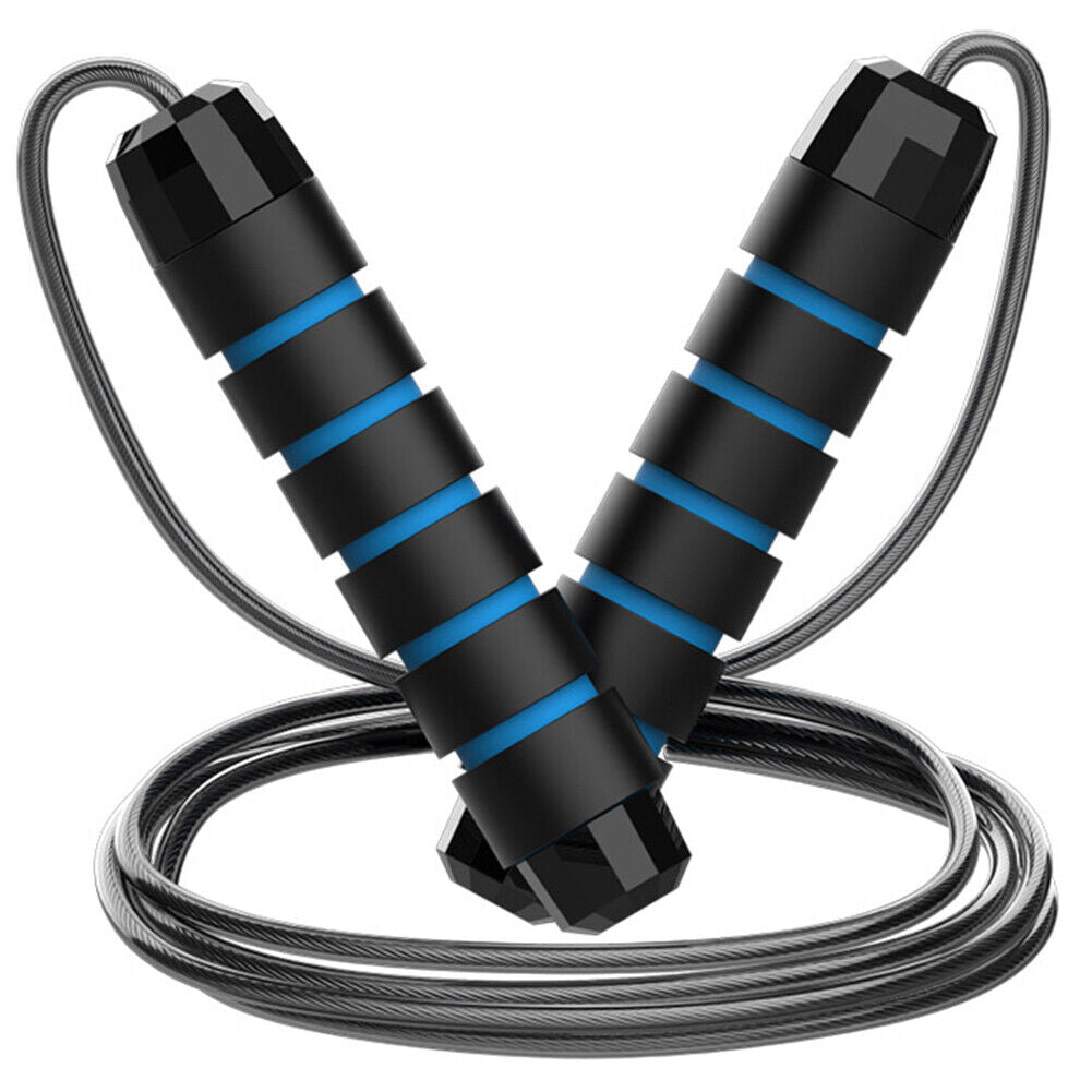 US 4-8 Pack Jump Rope Aerobic Exercise Boxing Skipping Adjustable Bearing Speed