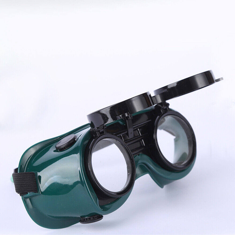 US 1-2 Pack Flip Up Front Welding Safety Goggle Flip Up Glasses Welder Goggles