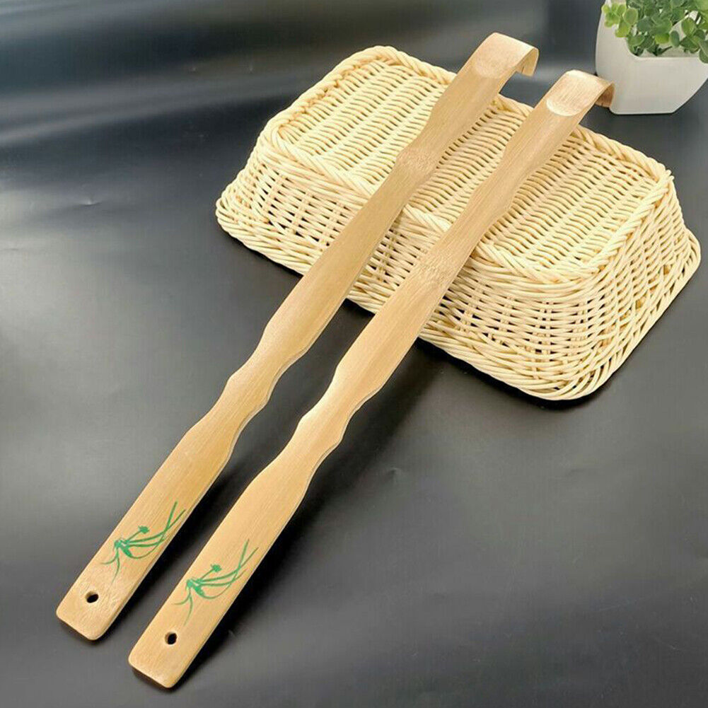 US 3-6 Pack Bamboo Wood Back Scratcher Self-Massager Good Practical Novel Gifts