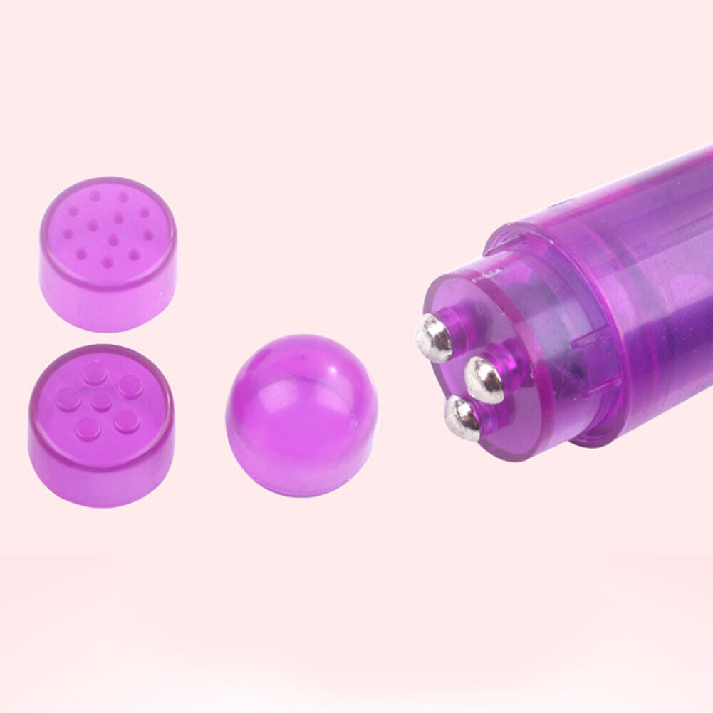 US 1-2 Mini Pocket Massager Vibrator Wand Face Scalp Head Neck Eye Back Wireless