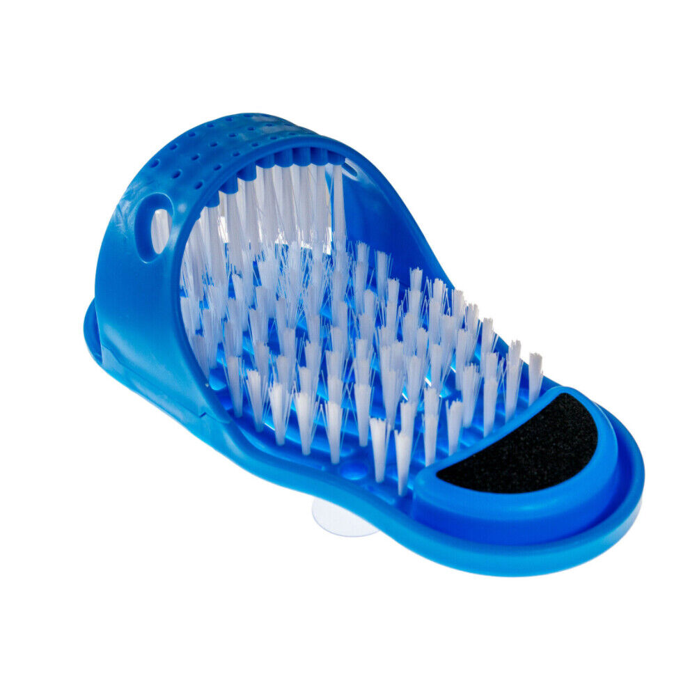 US 1-2 Pcs Shower Foot Scrubber Feet Cleaner Washer Brush for Floor Spas Massage