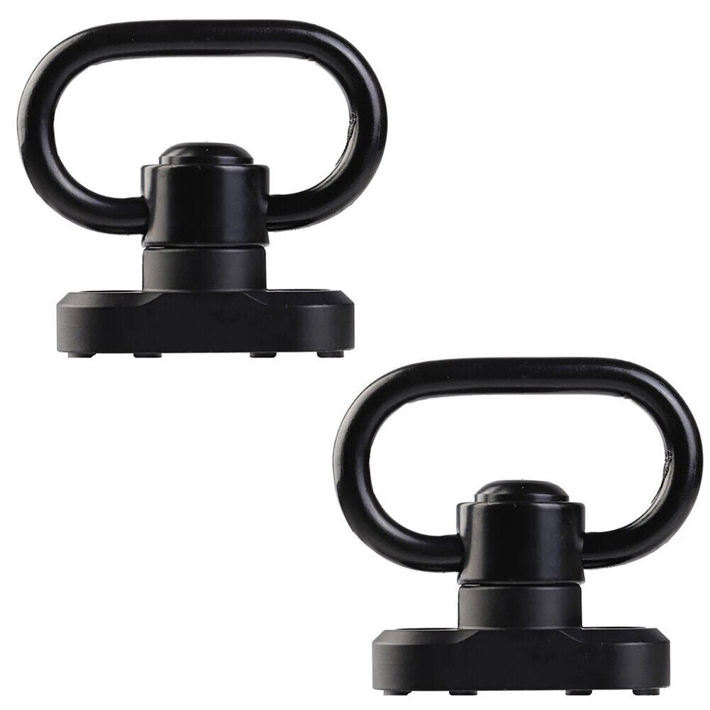 US 1-4 Pack 1.25" QD Sling Swivels Mounts for MLock Rail System or Fit Two Point