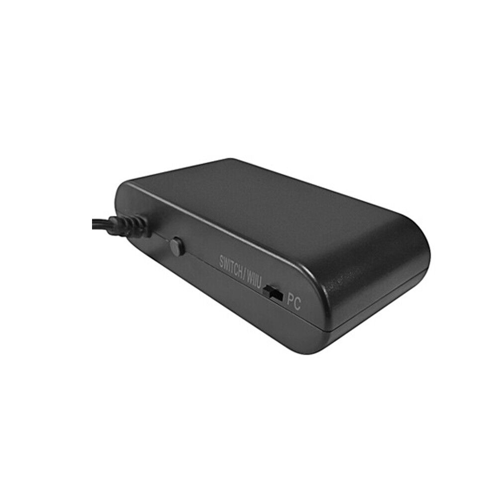 US GameCube Controller Adapter 4 Port For Nintendo Switch Wii U PC USB NEW TURBO