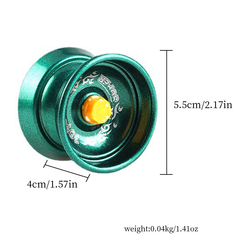 US 3-6 Pc Random Color Metal Drifter Yo-Yo Counterweight 8-ball Bearing Aluminum