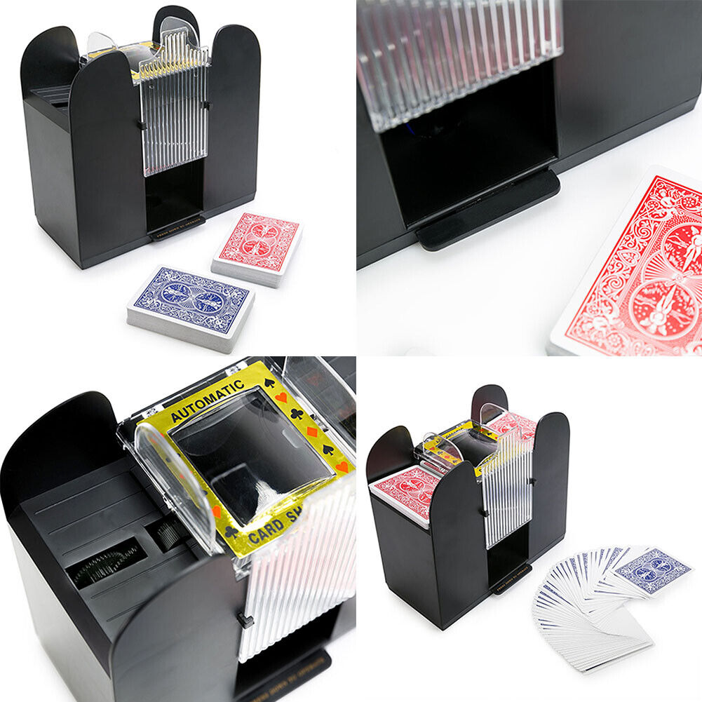 US Automatic Battery Operated Playing Card Shuffler Casino Casino BlackJack