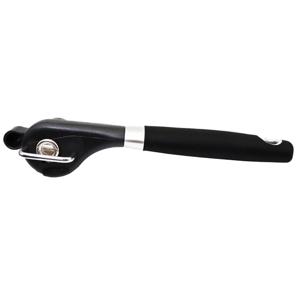 US 2-4 Pc Stainless Steel Manual Tin Can Opener Safety Cut Lid Smooth Edge Side
