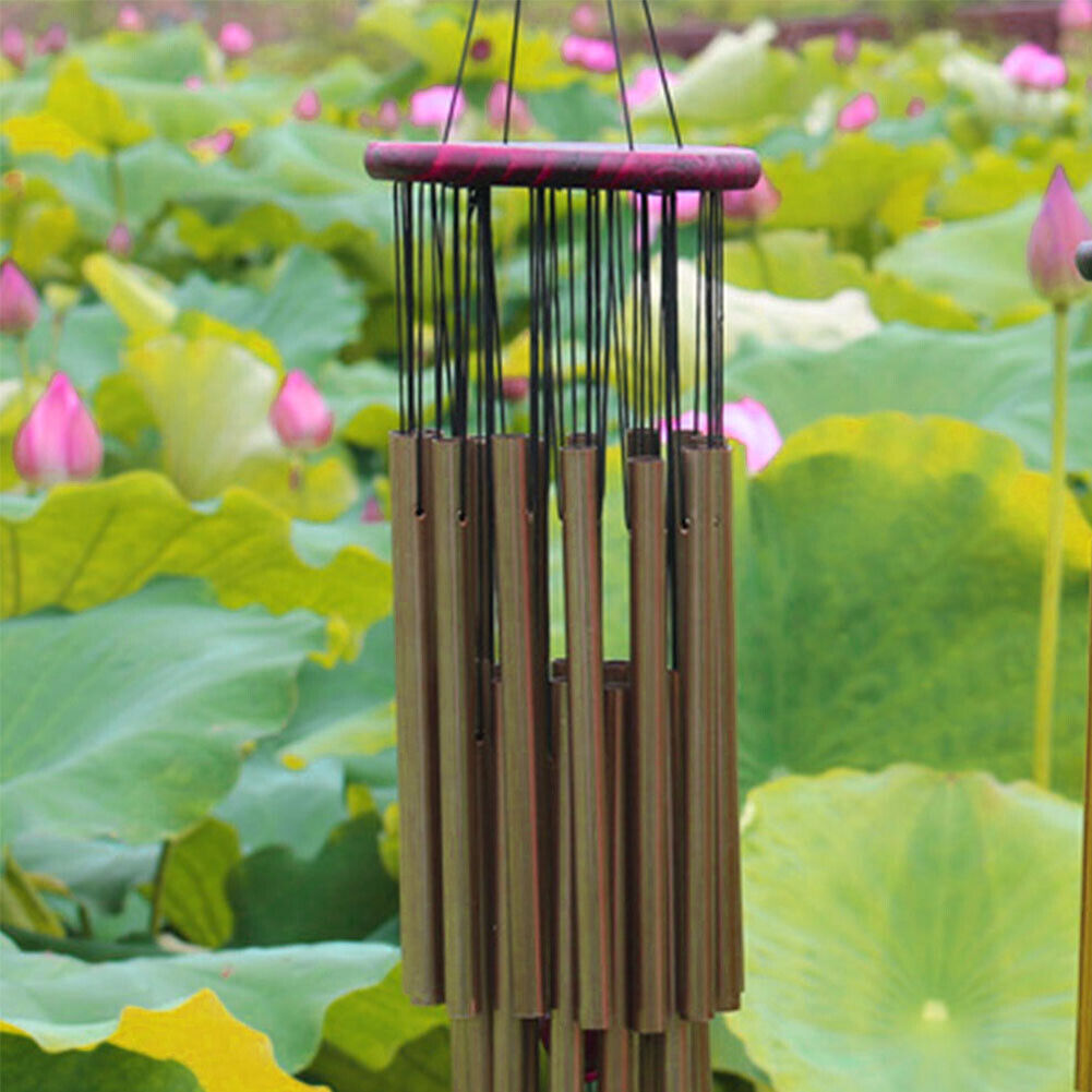US 2-4 Pc Large Outdoor Premium Wind Chimes Outdoor Garden Home Patio Decoration
