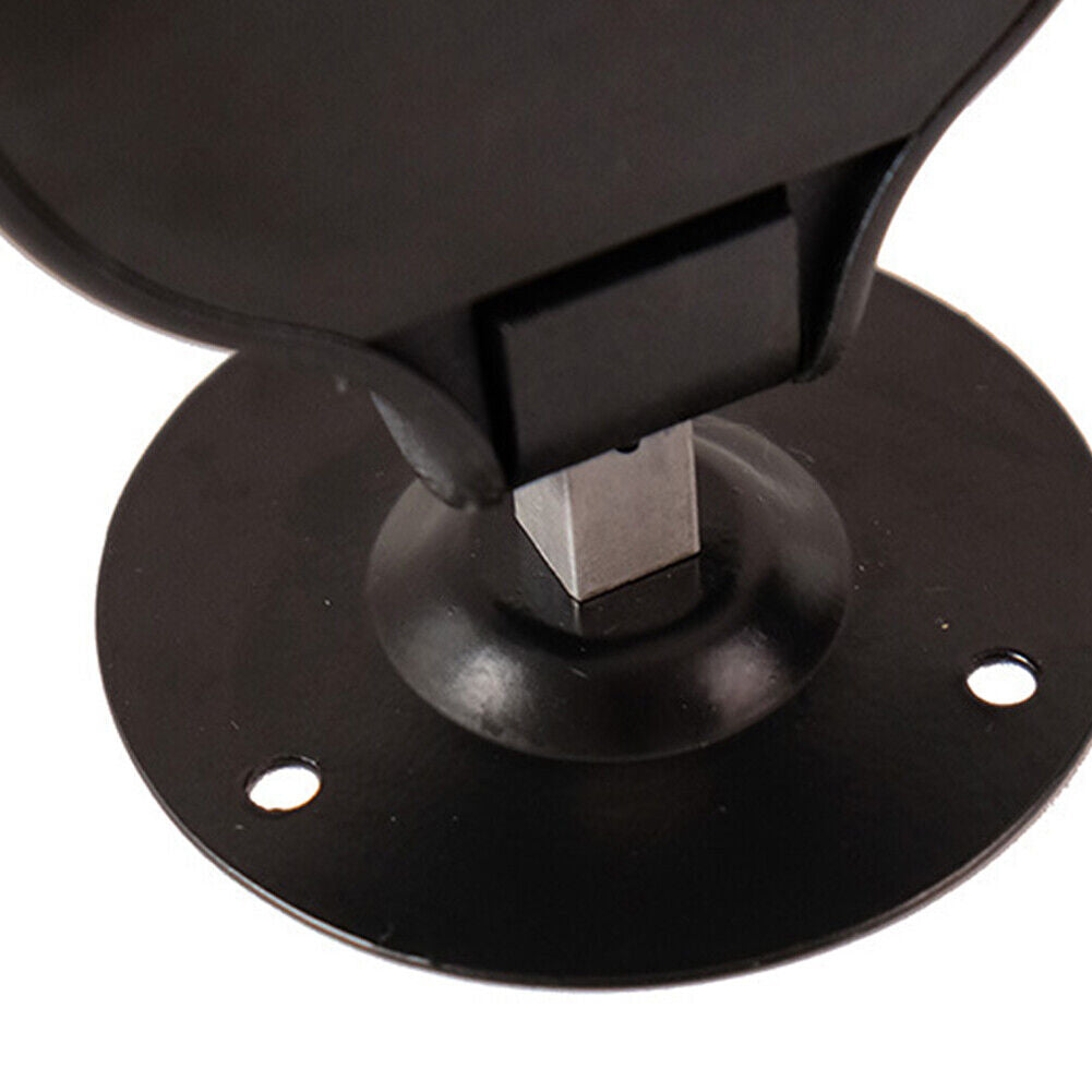 US 1-2 Pc Guitar Wall Hanger Mount Stand Guitar Black Stand Wall Mount Auto Lock