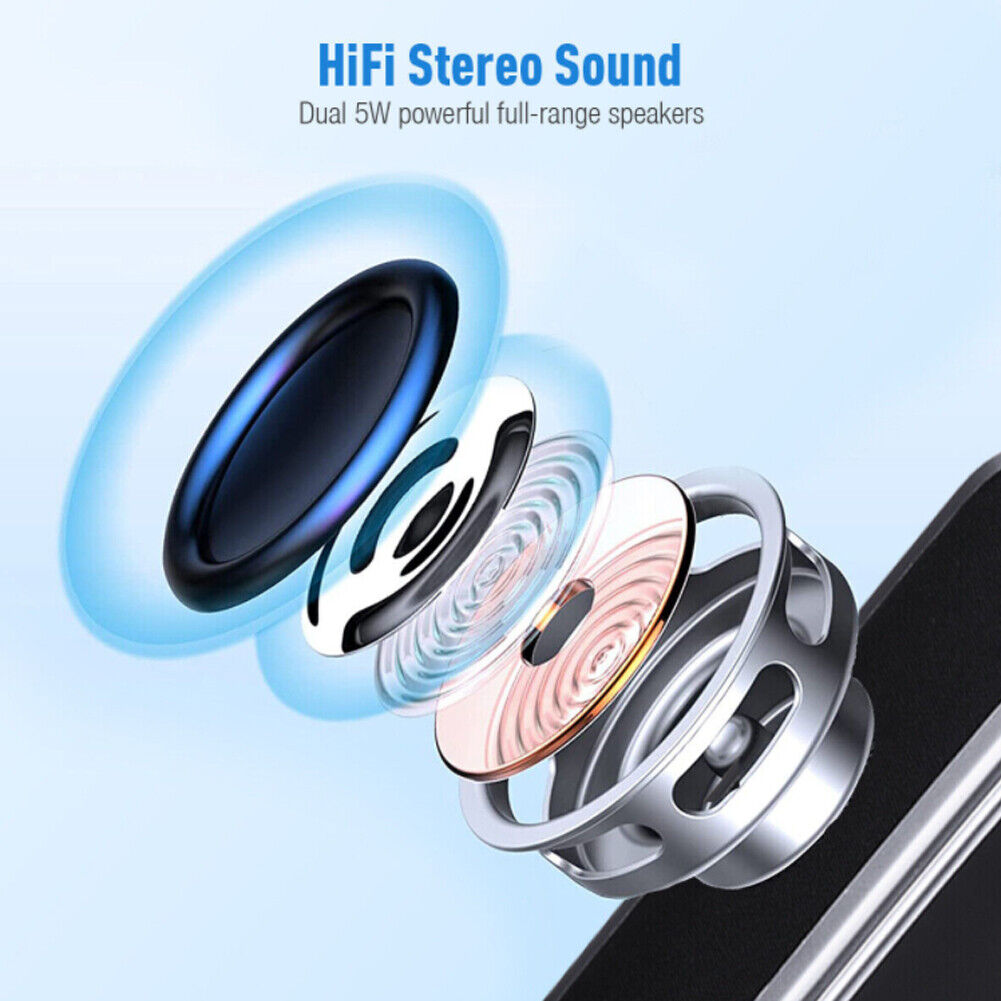 US 1-2 Pc USB Power Stereo Speaker System 3.5mm Jack For Desktop Laptop Computer