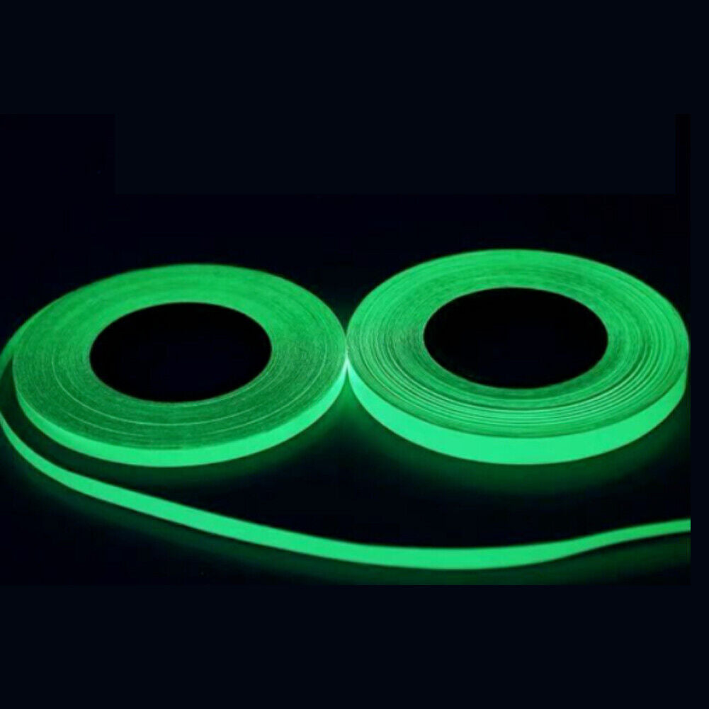 US 2-4 Pcs 9.84 Ft Waterproof Tape Glow Dark Luminous Fluorescent Stair Outdoor