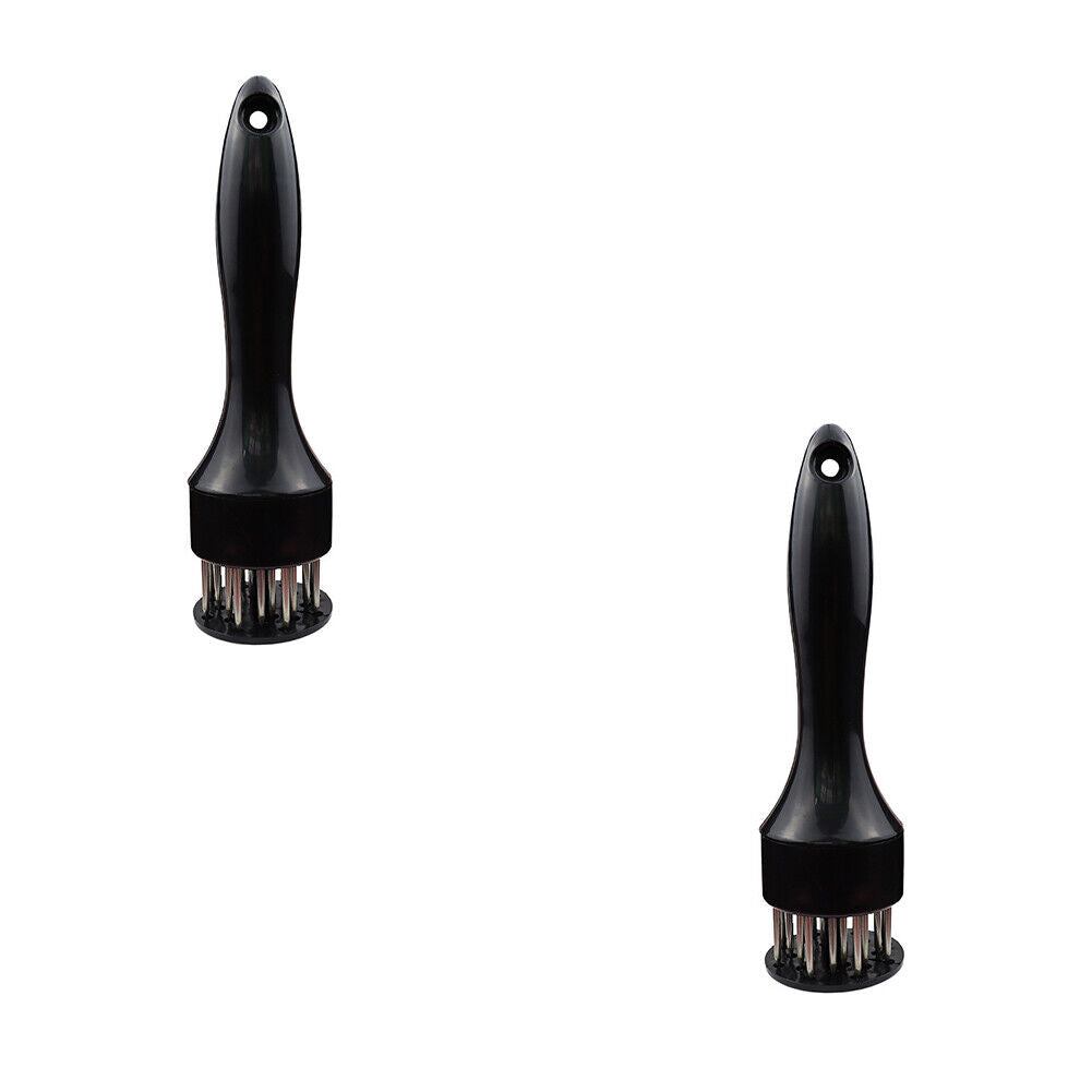 US 1-2 Pcs Professional Meat Tenderizer with Meat Sharp Stainless Steel Needle