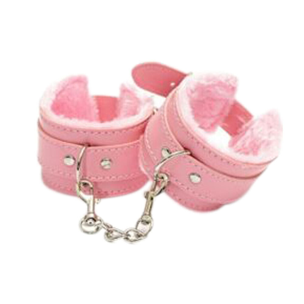 US 1-2 Pairs Couples Toy Bdsm Restraint Handcuffs Adjustable Bondage Wrist cuff