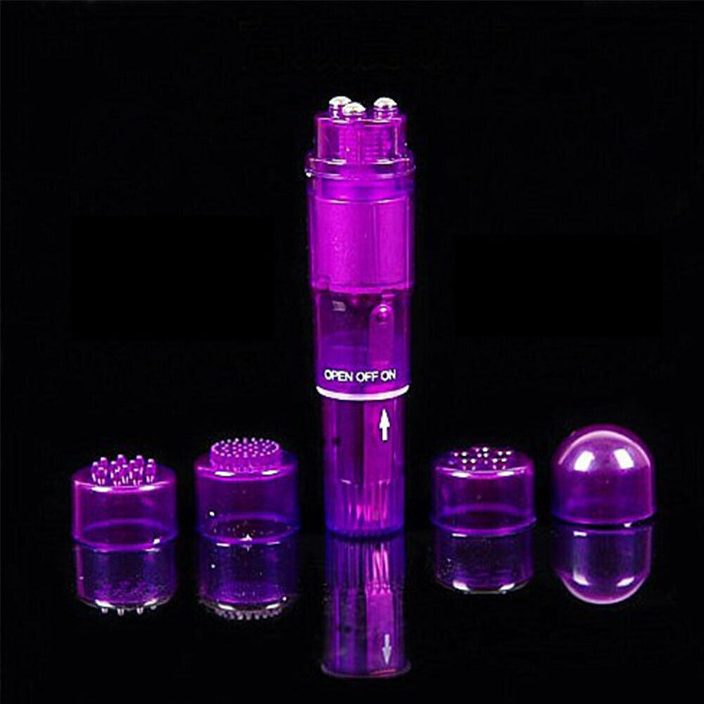 US 1-2 Mini Pocket Massager Vibrator Wand Face Scalp Head Neck Eye Back Wireless