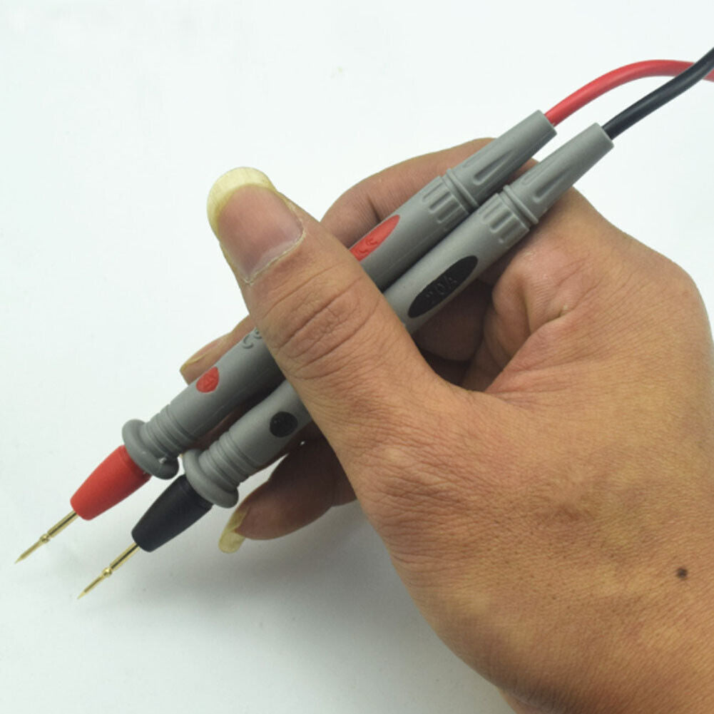 US 2-4 Pack Multimeter Test Leads Kit Test Probes 1000V 20A Silicone Alligator
