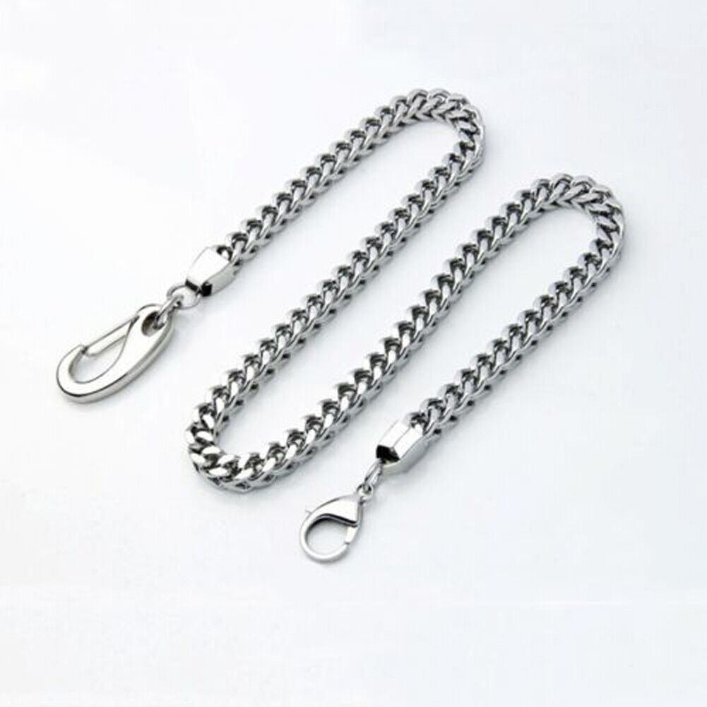 US 1-2 Pack Wallet Trucker Jean Keychain Strong Leash Biker 23" Lobster Closure