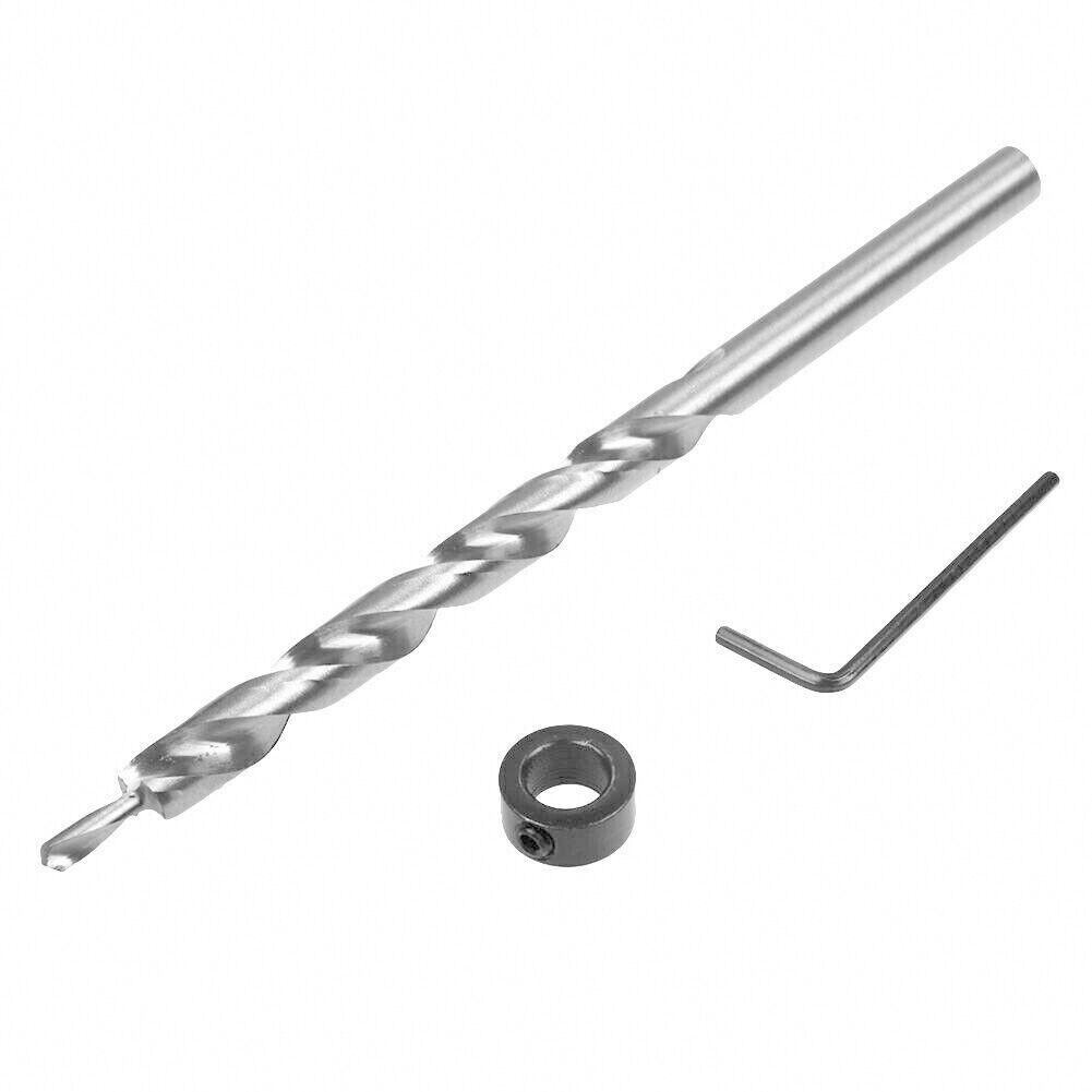 US Twist Step Drill Bit Set for Kreg Pocket Hole Drill Jig Guide 3/8inch(9.5mm)