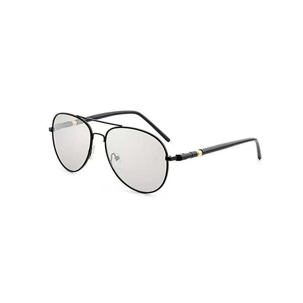 US Men Military Polarized Pilot Aviator Sunglasses Large 60mm Frame w/Case