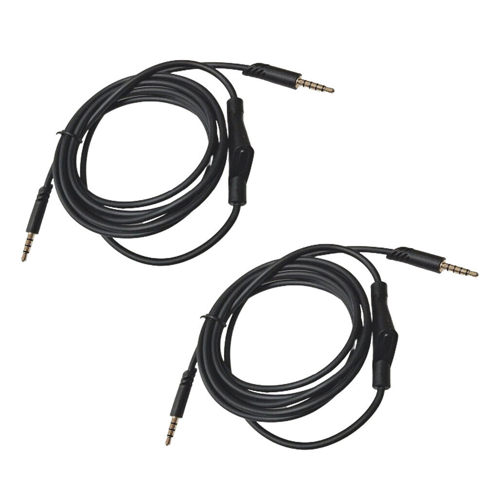 US 2-4 Pack For Astro A10 A40 Gaming Headset Replacement Audio Cable 2M 3.5mm
