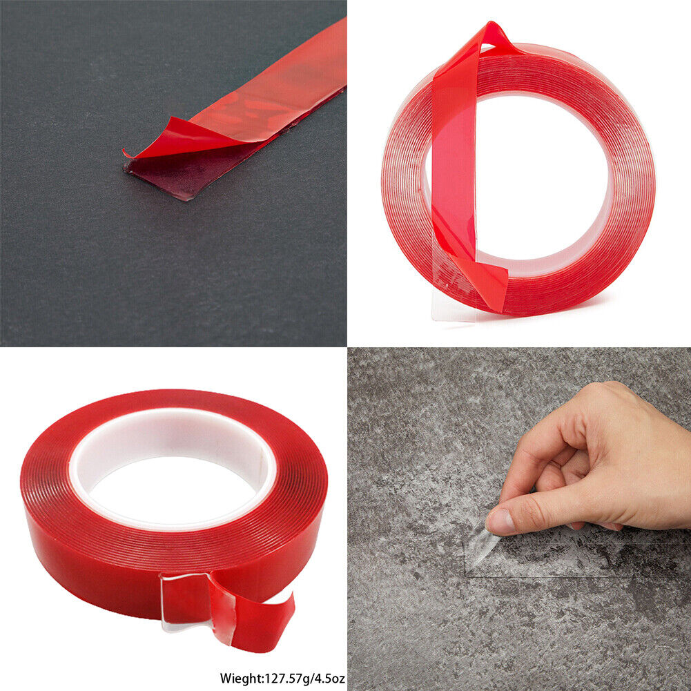 US Auto Tape Acrylic Foam Double Sided Back Car Mounting Adhesive 3m x10mm 10ft