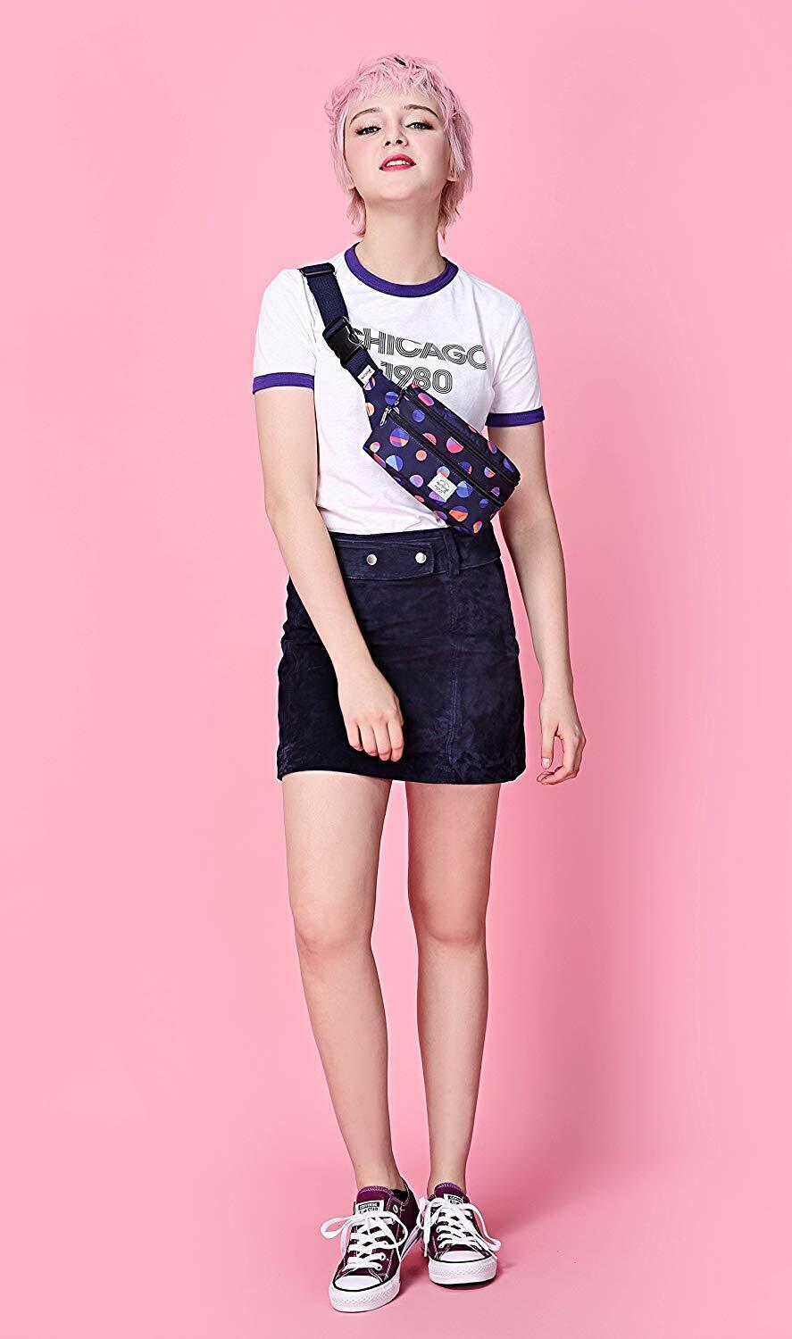 hotstyle 521s Fashion Waist Bag Cute Fanny Pack | 8.0"x2.5"x4.3"