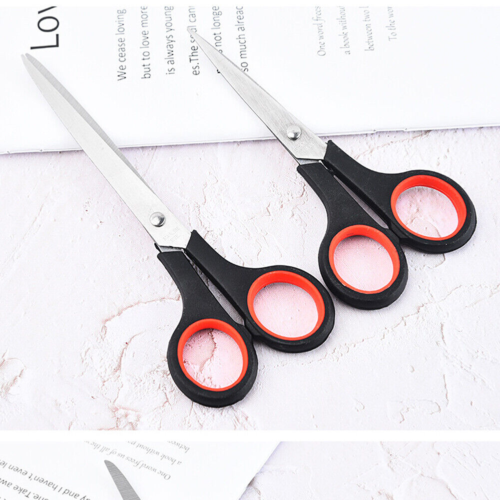 US 5-10 Pcs Scissor Set Fabric Tailor Sewing Shear Dress Crafts Leather Utility