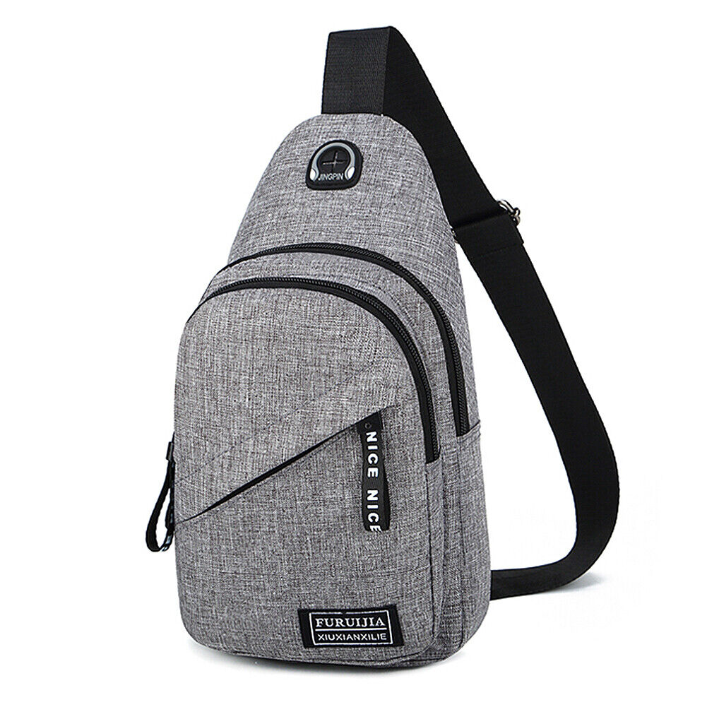 US Small Sling Bag Chest Shoulder Backpack Crossbody Bag Multifunctoinal Daypack