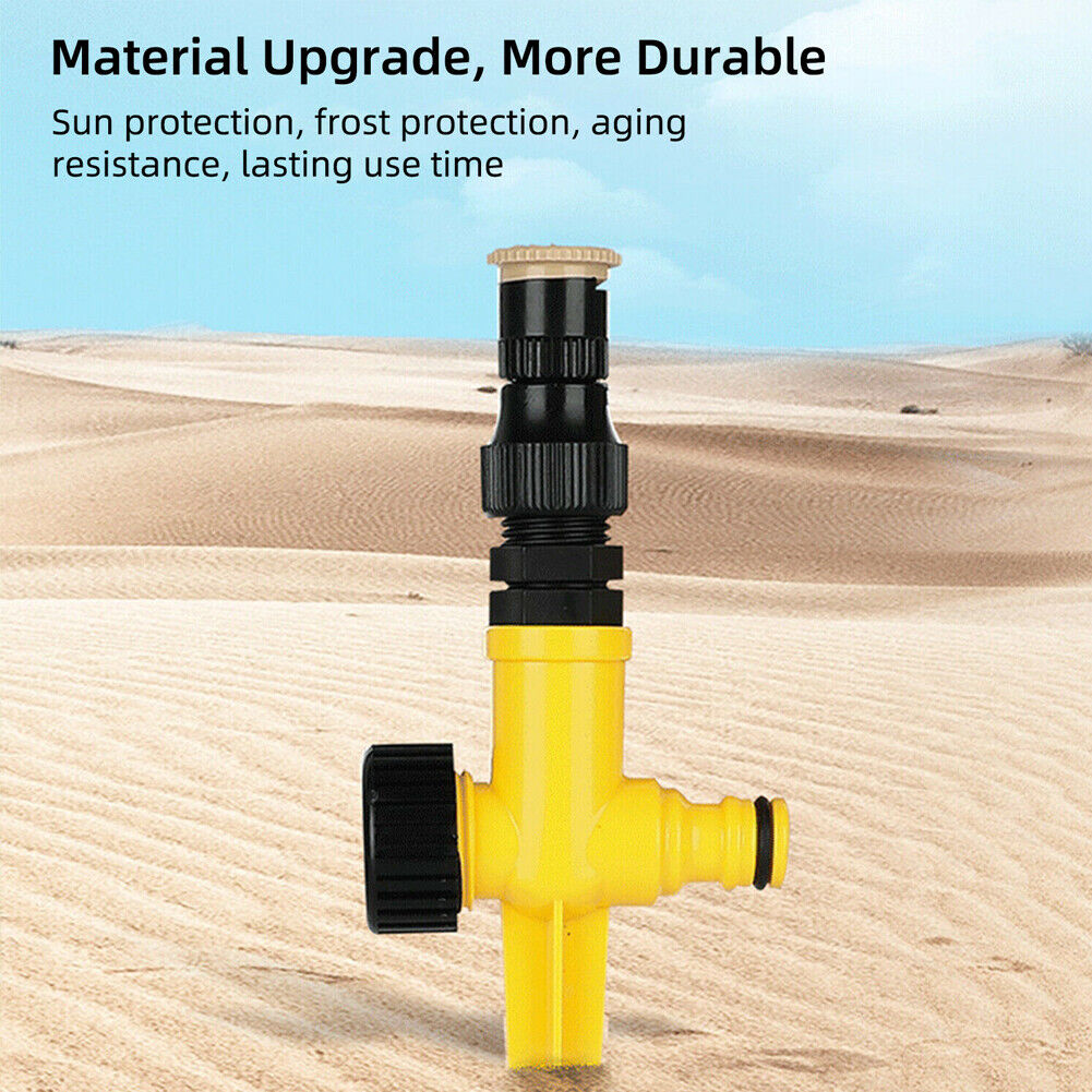 US 4~8Pc Multifunction Adjustable Sprinkler 360° Rotation Auto Irrigation System