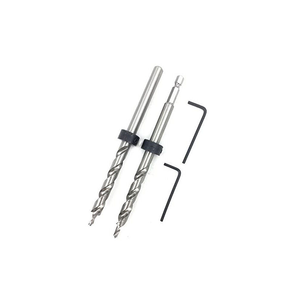 US Twist Step Drill Bit Set for Kreg Pocket Hole Drill Jig Guide 3/8inch(9.5mm)