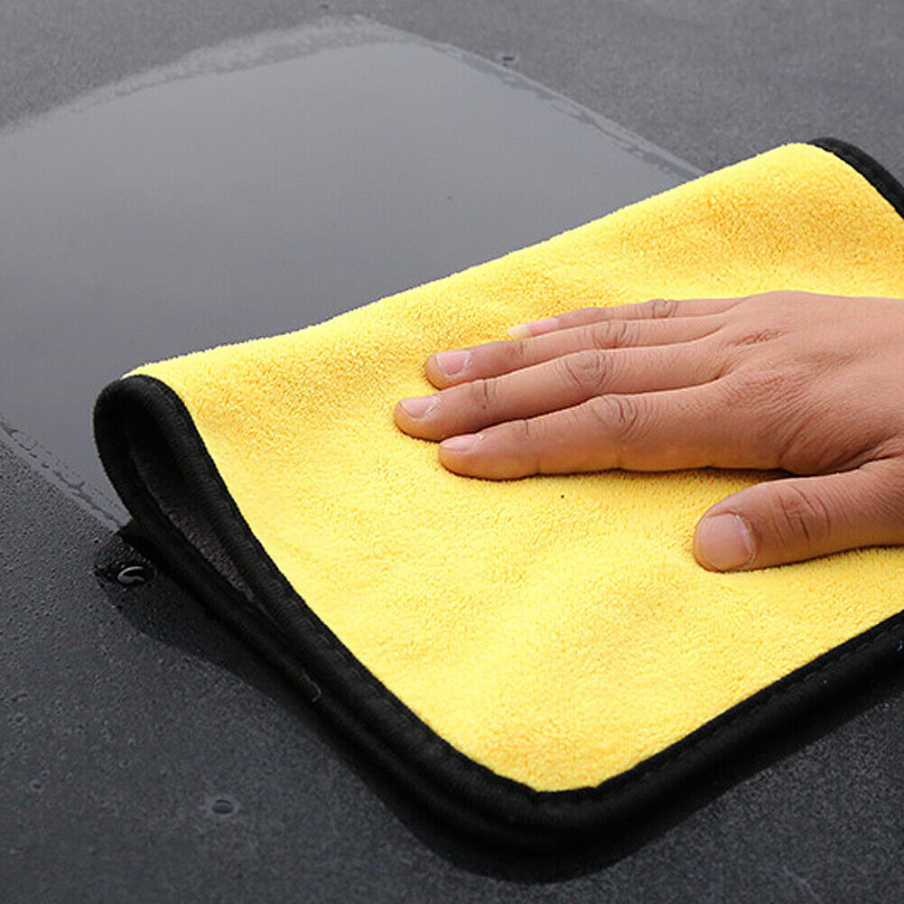 US 10~20 Pack Microfiber Multipurpose Cleaning Cloth Car Polishing Towel 500GSM