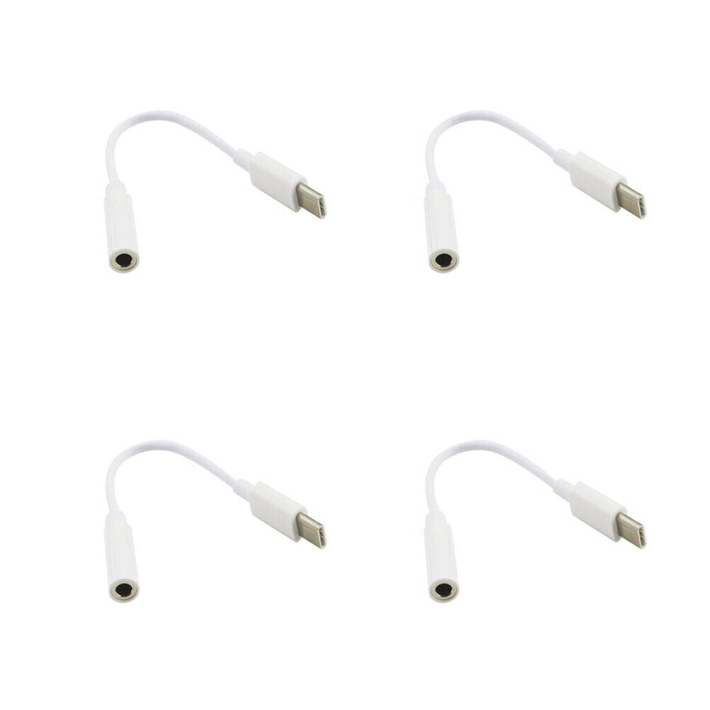 US 2-4 Pcs USB-C Digital to 3.5 mm headphone adapter