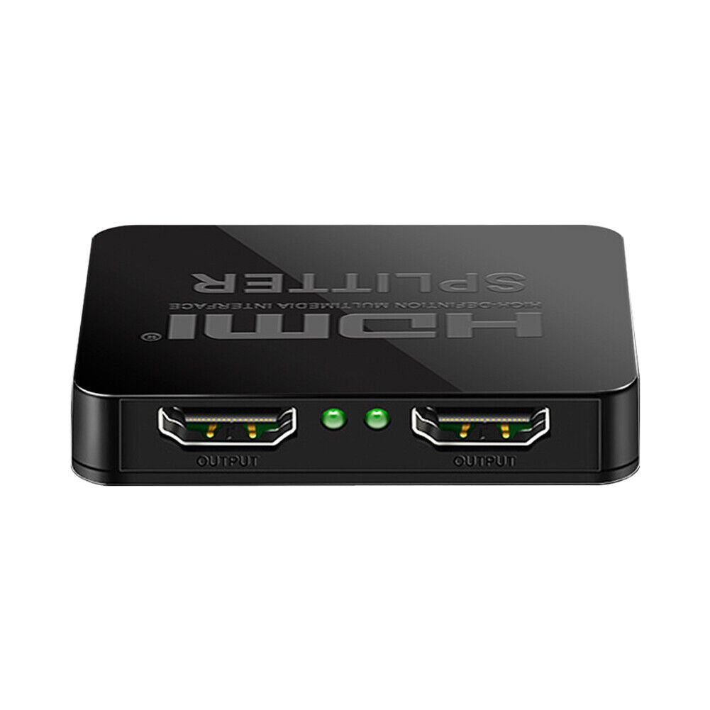 US Active HDMI Splitter Powered Amplifier 1 to 2 4K 2160P 1080P Screen Mirroring