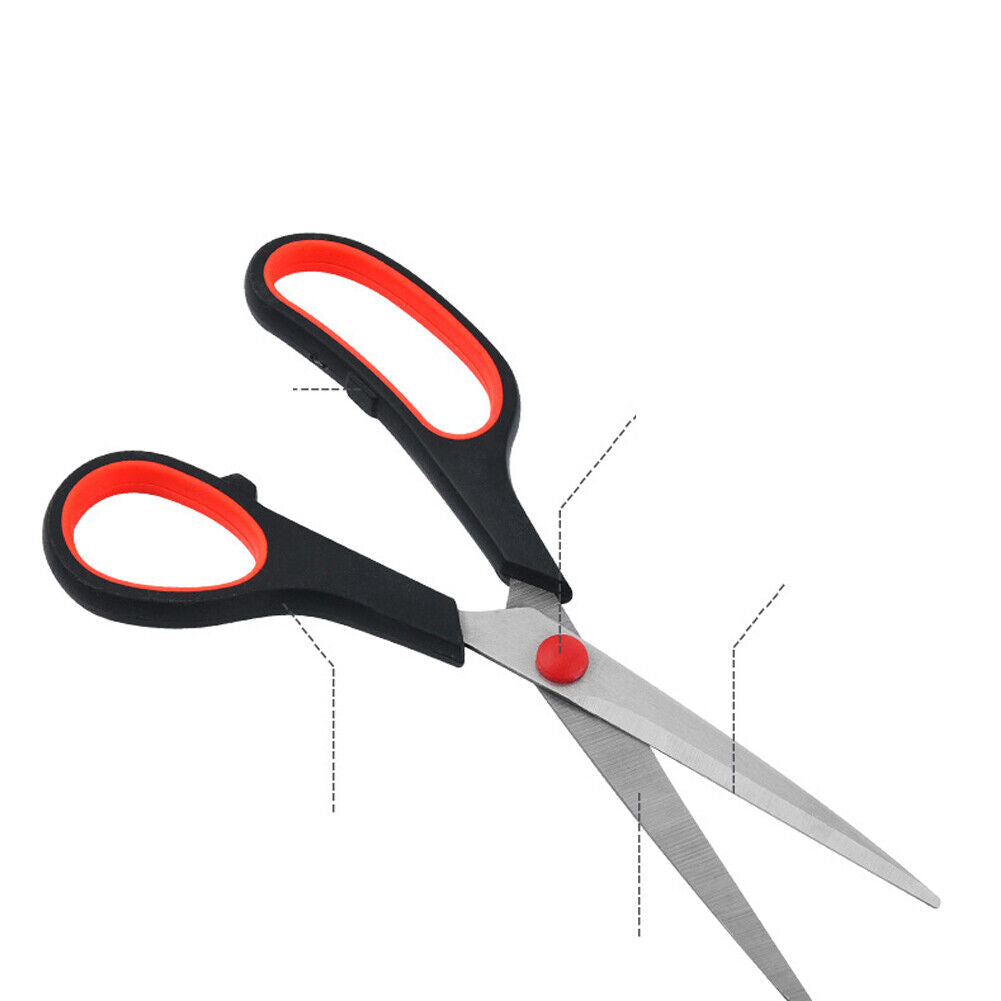 US 5-10 Pcs Scissor Set Fabric Tailor Sewing Shear Dress Crafts Leather Utility