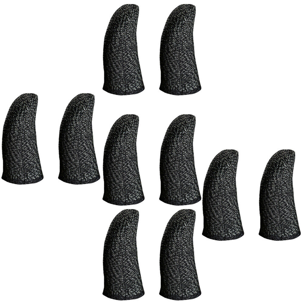 US 5-10 Paris Gaming phones Finger Sleeves Breathable Anti Sweat Ultra Sensitive