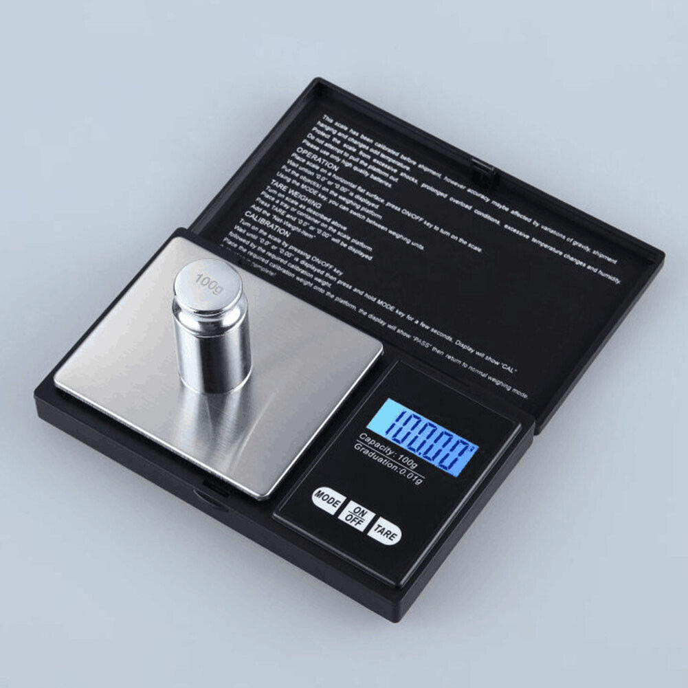 US Digital Pocket Scale 0.01g Precision Jewelry Gold Silver Coin Gram 100gx 0.01