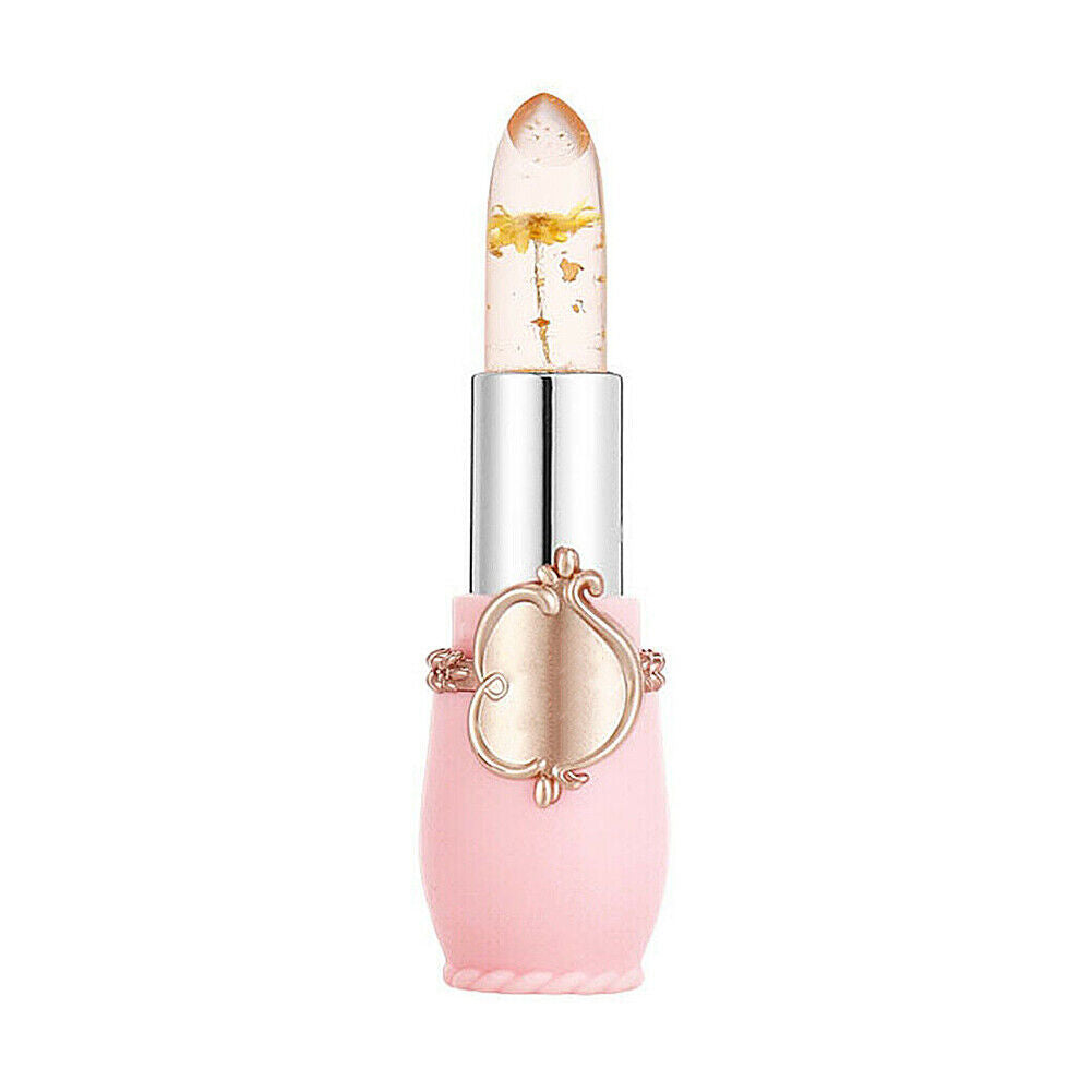 US Flower Lipstick Color Jelly Transparent Magic Changing Lip Temperature Change