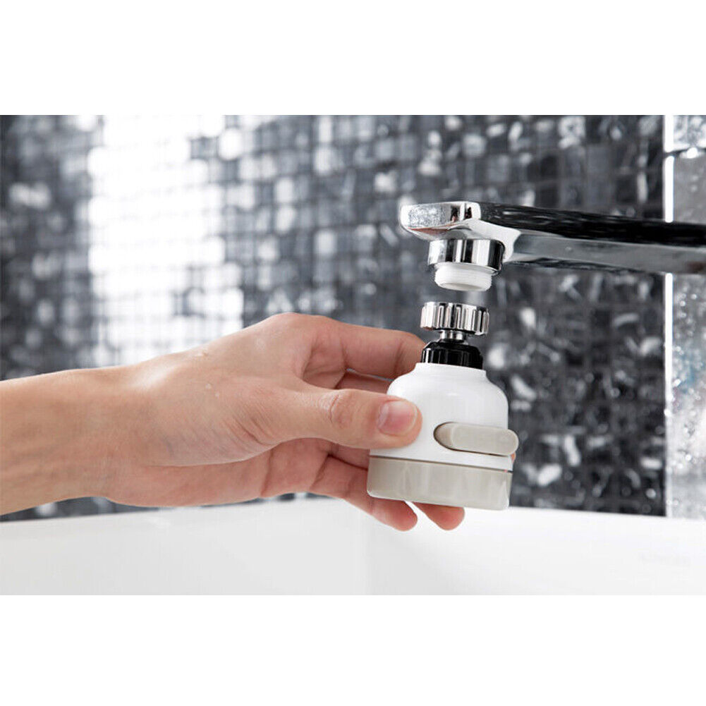 US 2-4 Pc 360 Degree Swivel Faucet Aerator Water Saving Tap Adjust Splash Filter