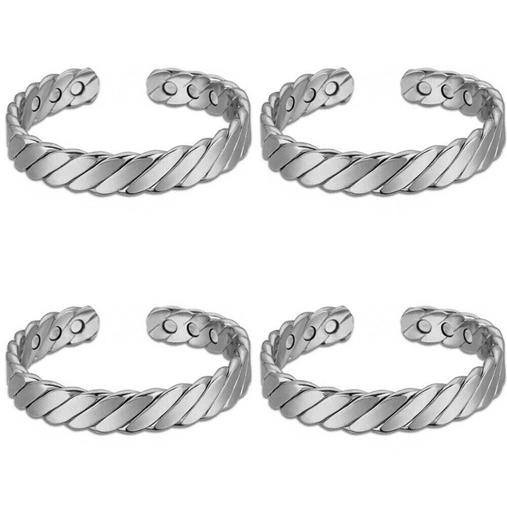 US 2-4 Pack Magnetic Therapy Relief Arthritis Pain Carpal Tunnel Adjustable Fine